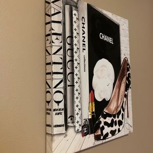 Light Reading Fashion Wall Art